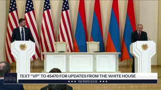 Vice President JD Vance Delivers Remarks with Prime Minister Nikol Pashinyan of Armenia