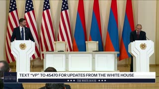 Vice President JD Vance Delivers Remarks with Prime Minister Nikol Pashinyan of Armenia