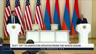 Vice President JD Vance Delivers Remarks with Prime Minister Nikol Pashinyan of Armenia