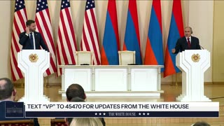 Vice President JD Vance Delivers Remarks with Prime Minister Nikol Pashinyan of Armenia