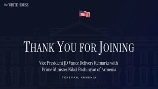 Vice President JD Vance Delivers Remarks with Prime Minister Nikol Pashinyan of Armenia
