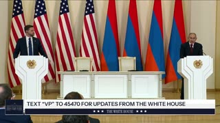 Vice President JD Vance Delivers Remarks with Prime Minister Nikol Pashinyan of Armenia