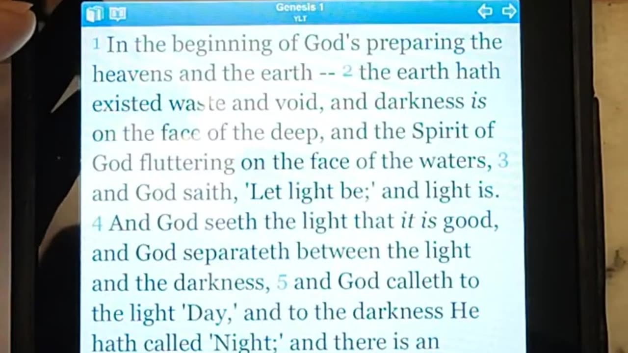 Jesus is The Light of Genesis 1:3 "Let light be"