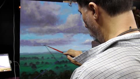 Castle Crag Vol 3 Painting sky and clouds