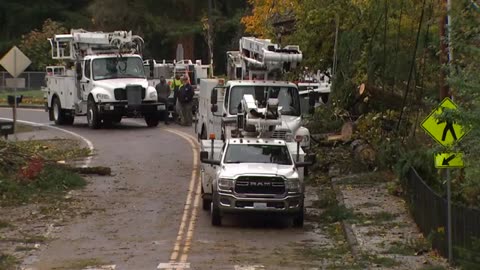 Power outages and school closures in Pierce County