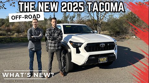 2025 TOYOTA TACOMA TRD OFF-ROAD. Exterior walk around