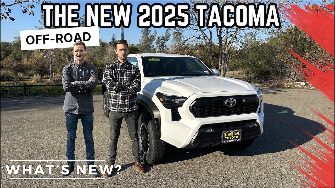 2025 TOYOTA TACOMA TRD OFF-ROAD. Exterior walk around