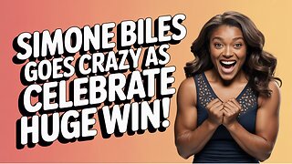 SIMONE Biles Goes CRAZY as Bears Celebrate HUGE Win!
