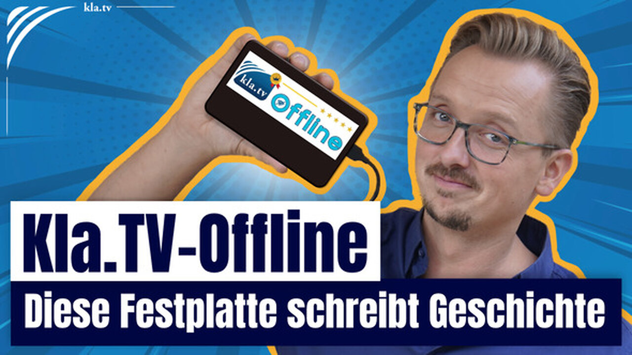 🎤 Kla.TV-Offline: Diese Festplatte schreibt Geschichte! (Backstage-Reportage) 🎬
