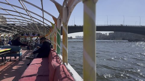 The Nile river in Cairo