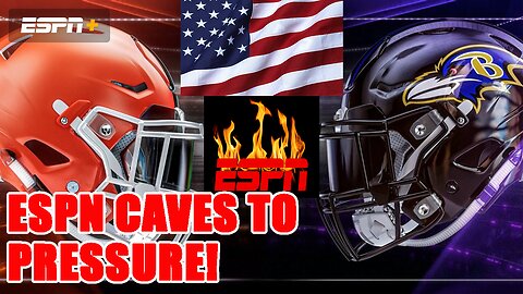 ESPN CAVES TO PRESSURE! AIRS National Anthem at Browns vs Steelers game after REFUSING to show it!