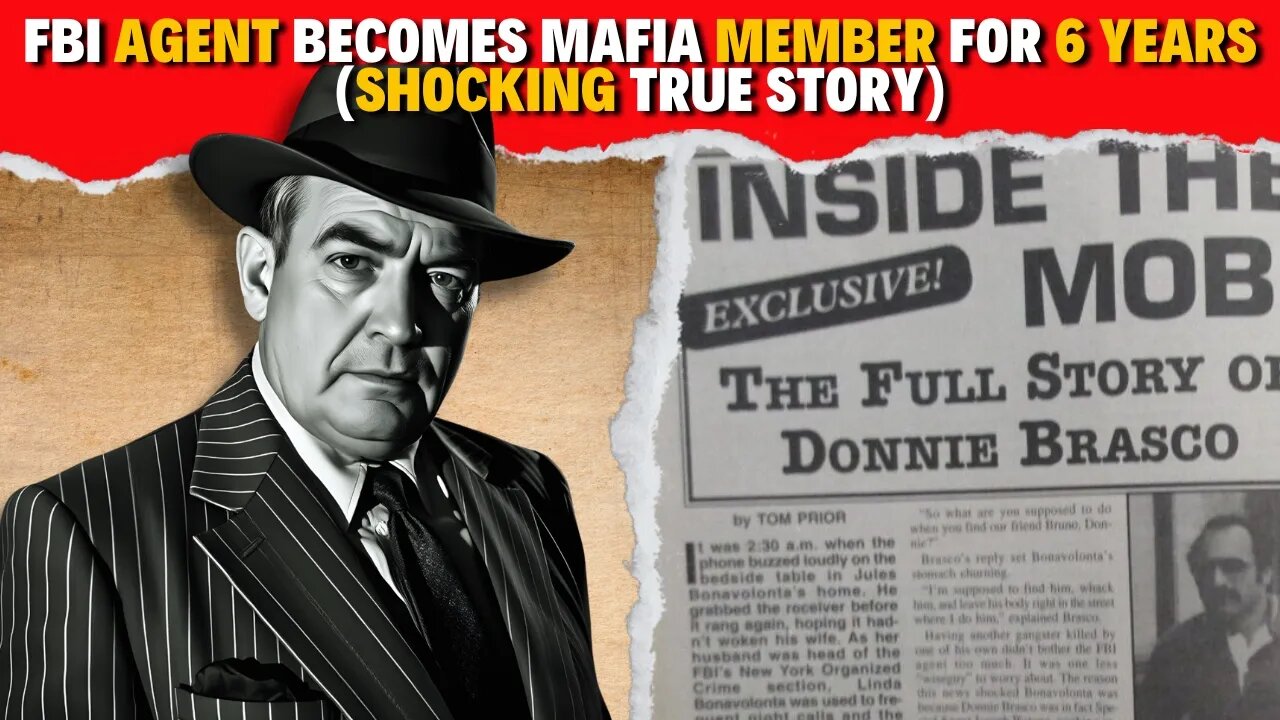 FBI Agent Becomes Mafia Member For 6 Years (SHOCKING TRUE STORY)