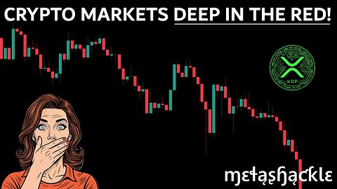 #Crypto Markets Deep in the Red! 🔴 Is the #XRP Bull Run Over? 💥