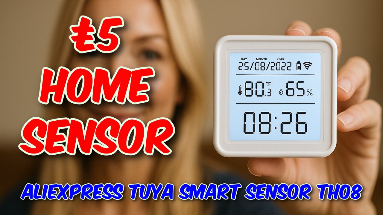 AliExpress Tuya Smart Sensor TH08 Review