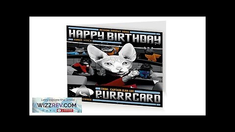 Star Trek: The Next Generation: Greeting Card: Cats Review