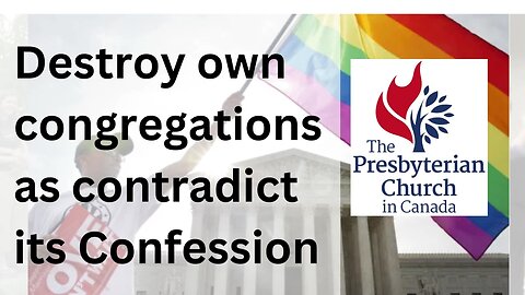 Presbyterian Destroy own congregations and contradict its foundation