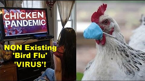 Call: The NON Existing 'Bird Flu' 'VIRUS' Psychosis Is Spreading!