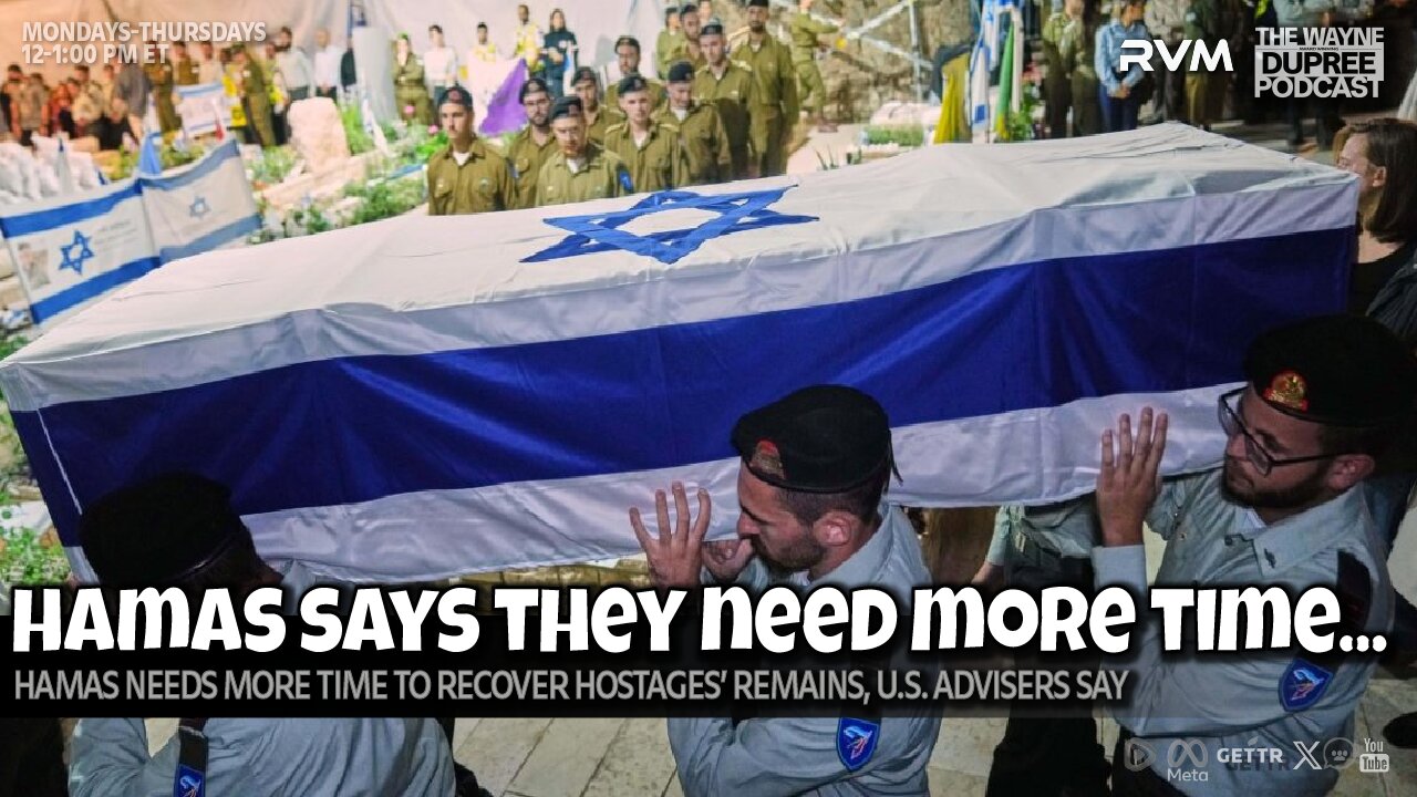 E2173: Hamas Says They Need More Time To Recover Bodies 10/16