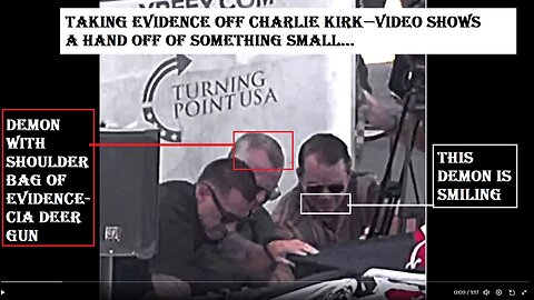 Charlie Kirk down-why is the guy smiling ?