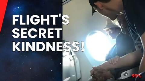 WOMAN SEES WHAT STRANGER DOES TO ELDERLY WOMAN ON FLIGHT! Takes SHOCKING Photo!