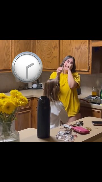 Confunde despertador con un cronómetro y alista a sus hijos para la escuela a las 2:30 AM