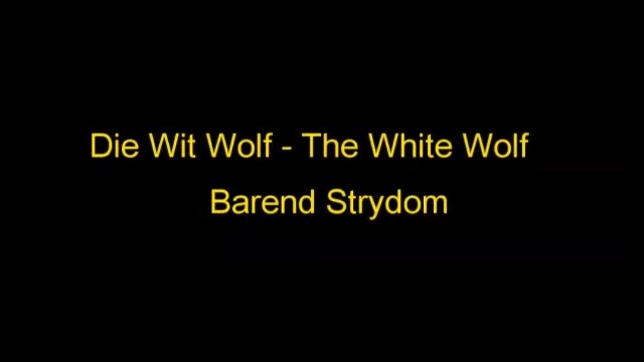 Banned Documentary on Barend Strydom, The White Wolf