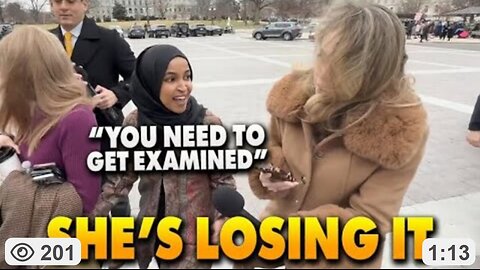 Nasty Ilhan Omar VISIBLY P*SSED as reporter asks her abt Minnesota's $9B Fraud