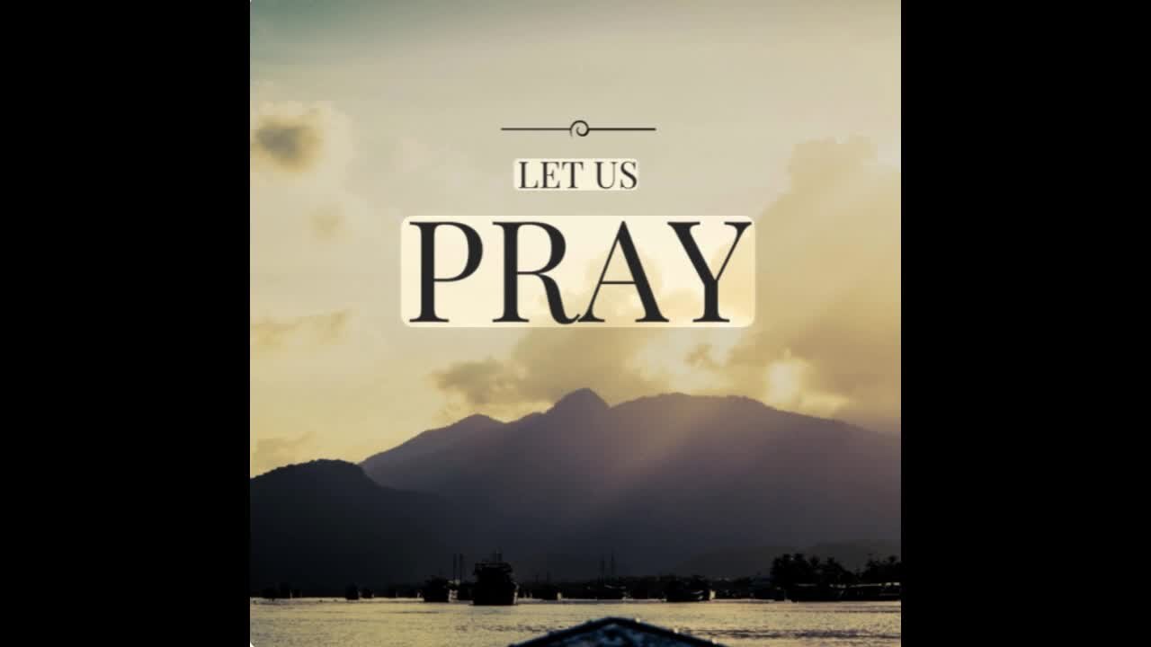 Let Us Pray - Feb 1