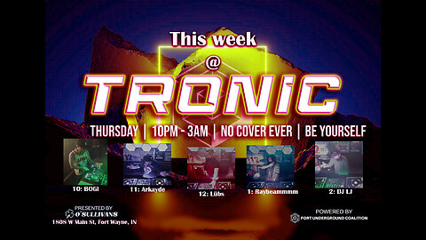 Tronic Thursdays