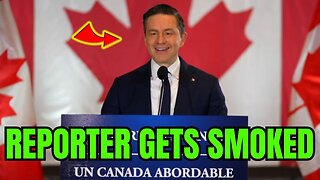 Snarky Reporter Gets WRECKED While Questioning Poilievre