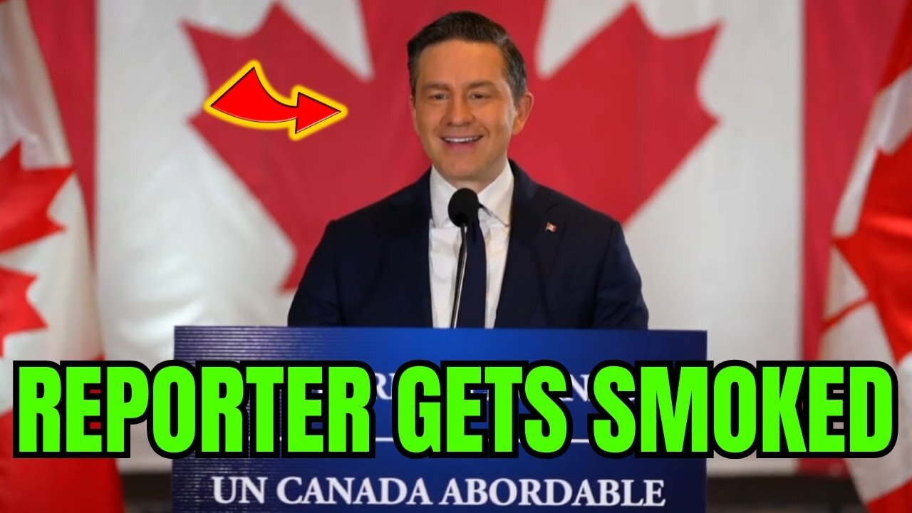 Snarky Reporter Gets WRECKED While Questioning Poilievre