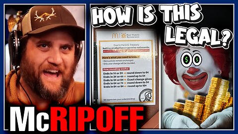 McDonalds BUSTED In New Ripoff Scam As Traffic PLUMMETS In Restaurant Due To Price Gouging!