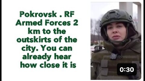 🇷🇺🇺🇦 Pokrovsk . RF Armed Forces 2 km to the outskirts of the city.