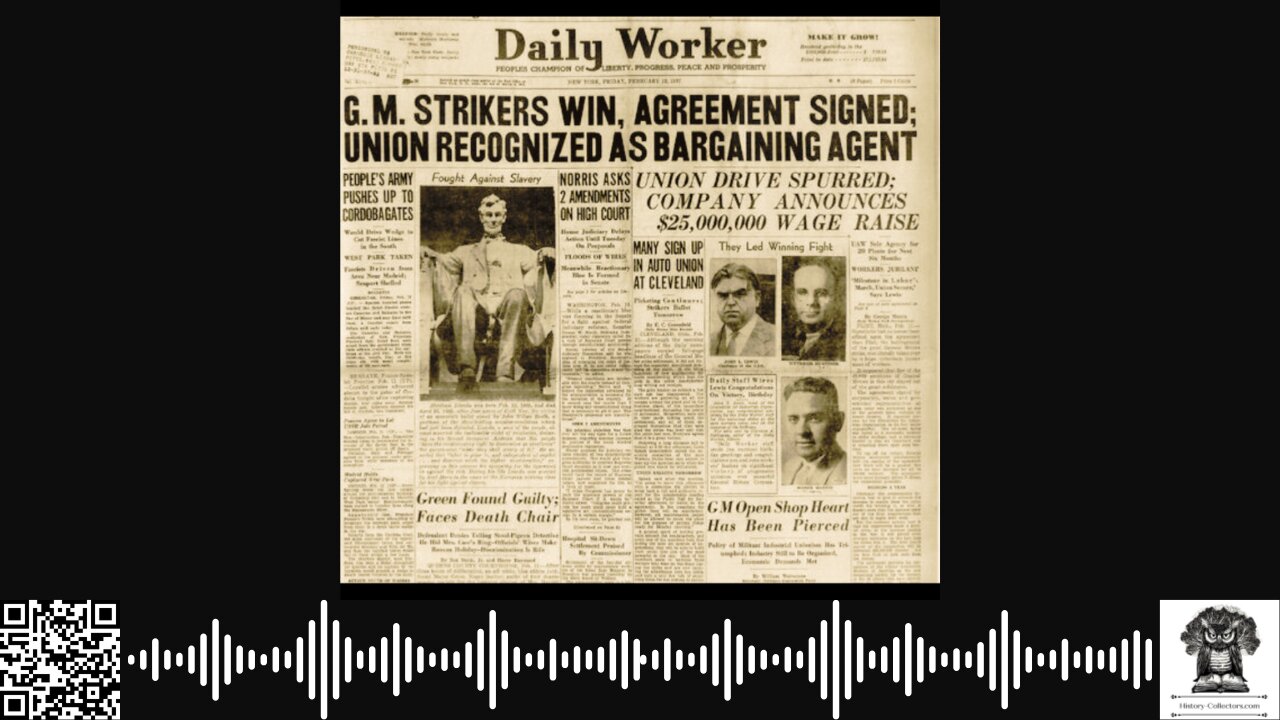 #OnThisDate February 11, 1937: Flint Strike Victory