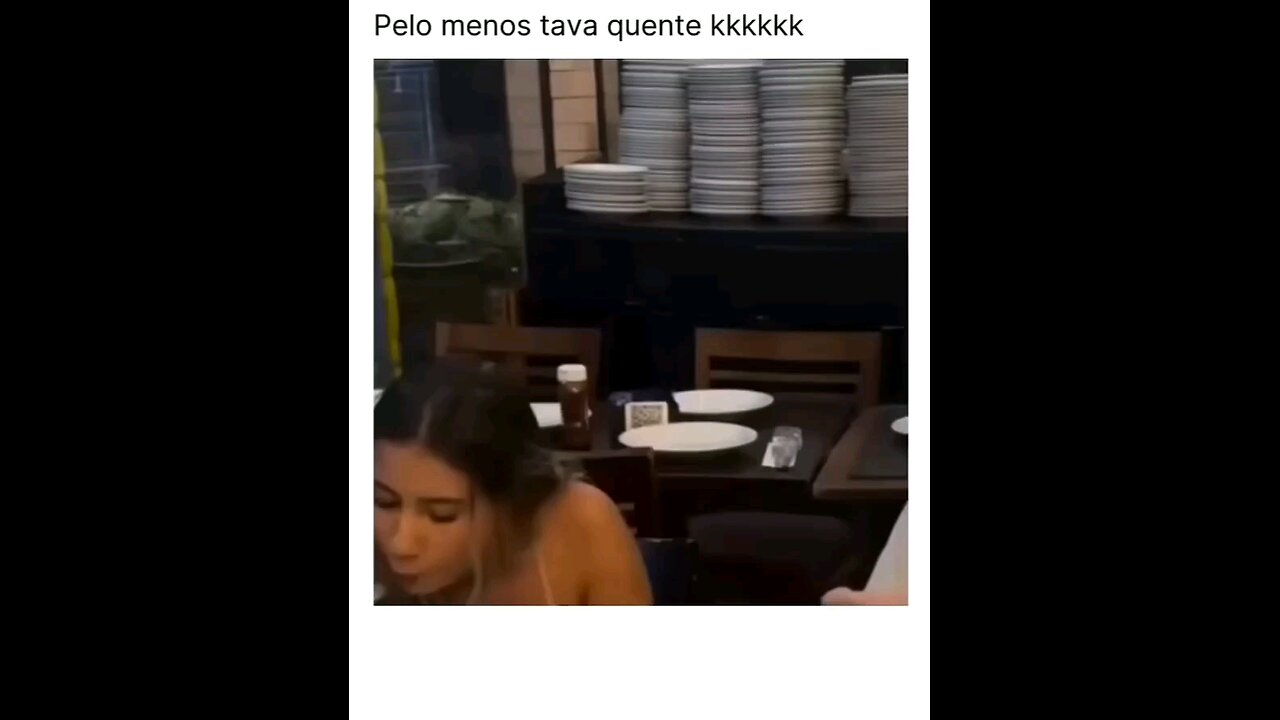 pelo menos estava quente