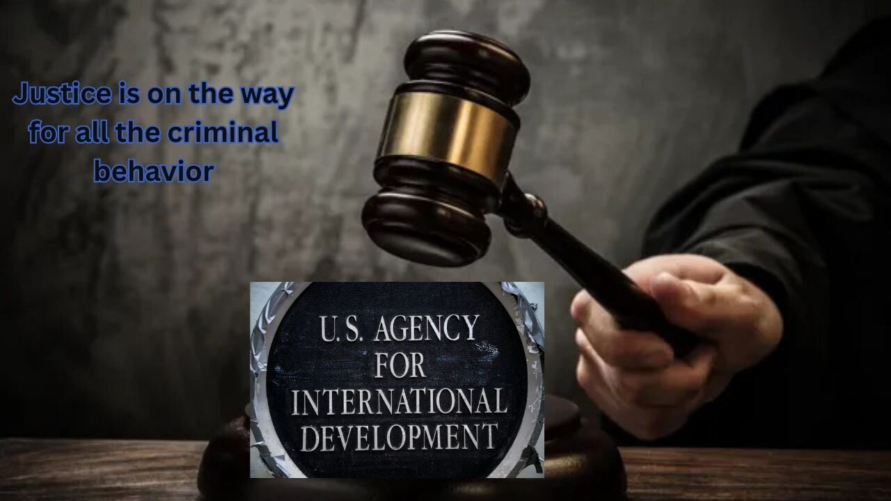 There is finally serious talk about the actions of USAID and the bureaucrats