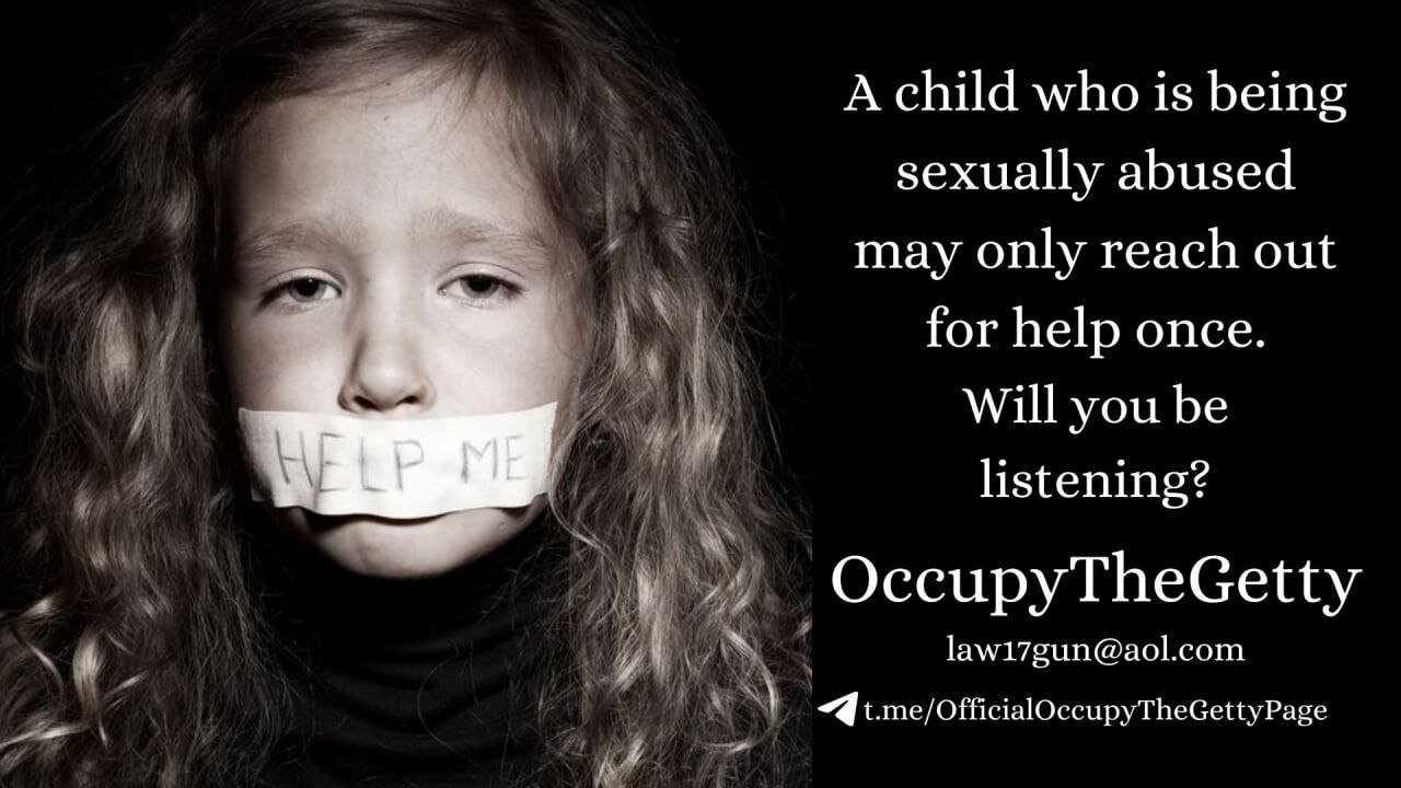 @OccupyTheGetty @Steven D Kelley @PaedophiliaGettyCenter