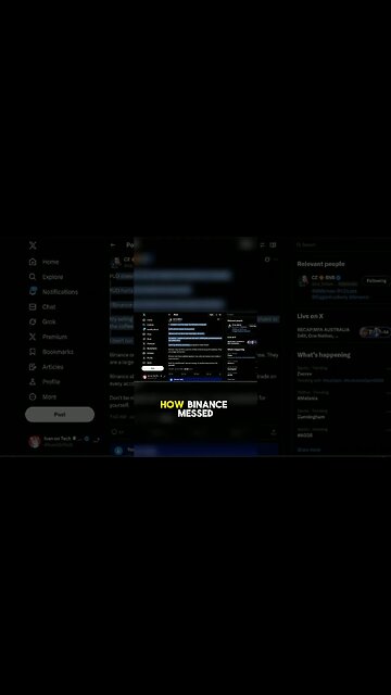 How Binance messed up #shorts