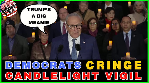 Democrats Hold PERFORMATIVE Candlelight Vigil for J6 Anniversary