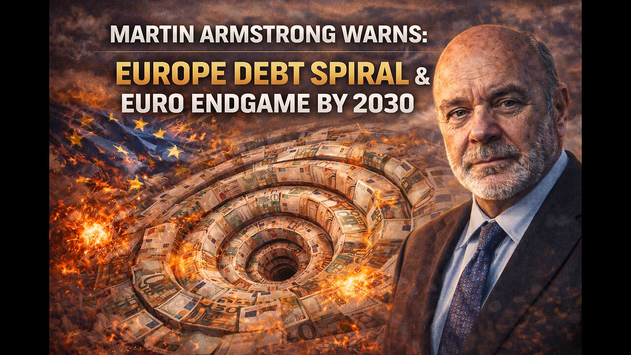 2030 Countdown: Martin Armstrong Says Europe Debt Spiral Could End the Euro