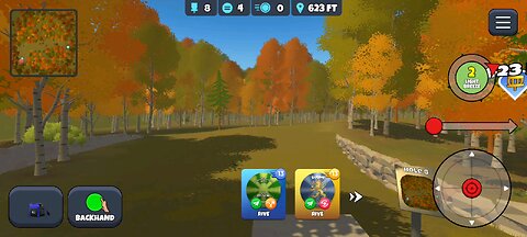 My disc golf valley custom course play through