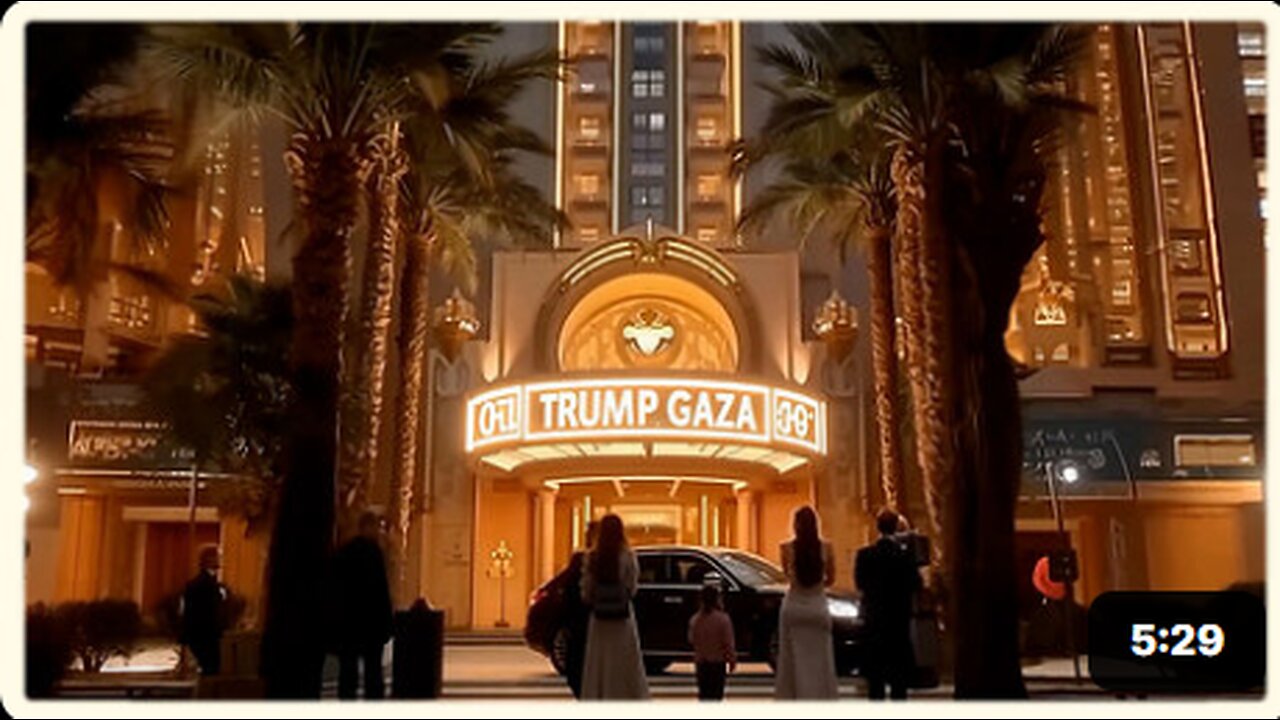 Trump Gaza – Colonization is Peace