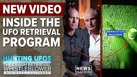 Whistleblower Reveals UFO/UAP Retrieval Program, Object Caught on Video! | NewsNation's Ross Coulthart Interviews Jake Barber