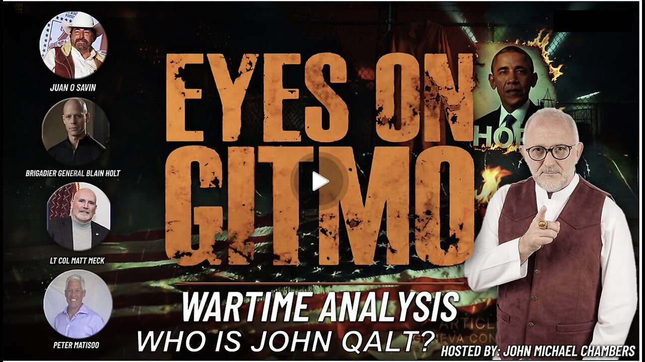 JMC ROUNDTABLE-Wartime Analysis - From Obama to Nuremberg 2.0 | Eyes on Gitmo. JUAN O'SAVIN++