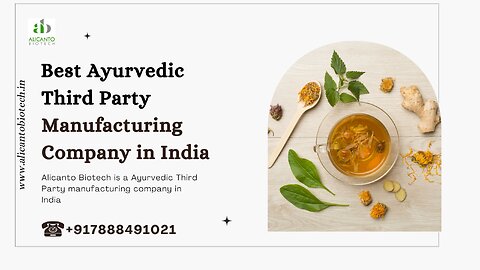 Best Ayurvedic Third Party Manufacturing Company