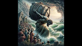 100725 Sean Mitchell set My Biblical clock. He judges Babylon. The barn in the sea of the flood