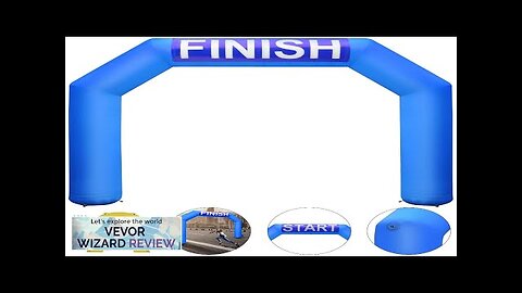 VEVOR Inflatable Arch 15ft Hexagon Inflatable Arch with Blower Inflatable Archway Review