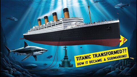 The miraculous transformation of the Titanic into a submarine after the sinking.