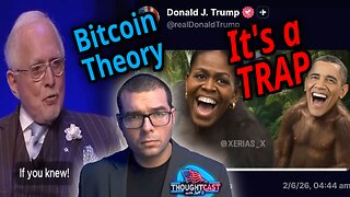 Trump sets a monkey trap. Is Bitcoin "PIZZA DOUGH?" TC 2/6/26