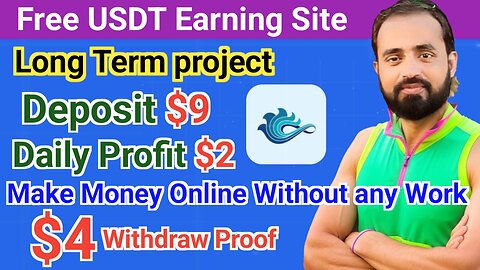 New Best Long Term USDT Money Making Platform | New Online Earning Site